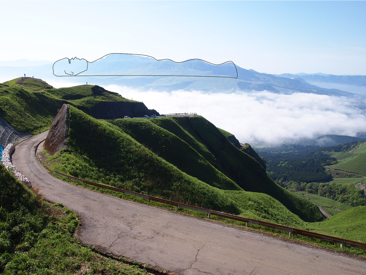 No:036【熊本県】阿蘇の空を走る「ラピュタの道」！！熊本地震で崩れた