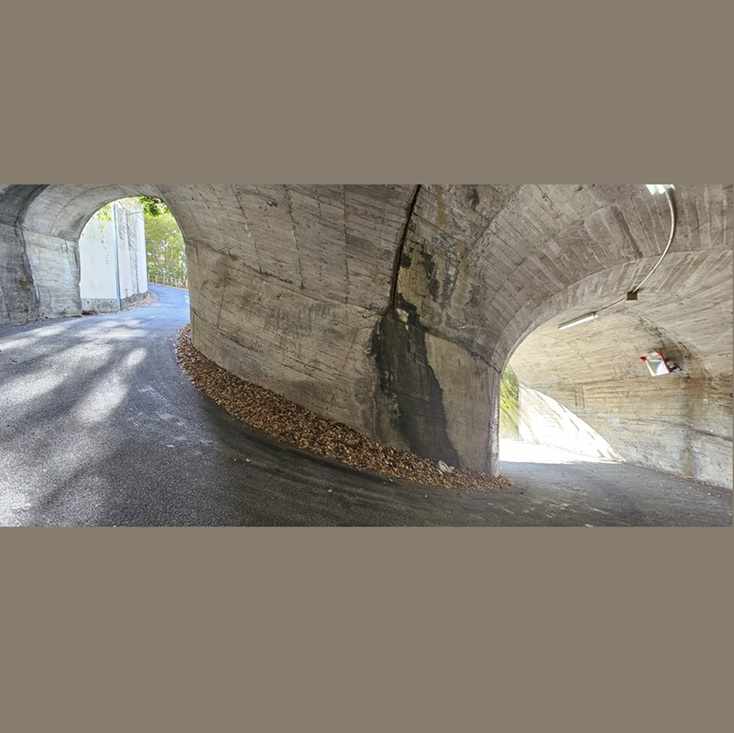 No.530【静岡県】熱海駅近くにエグいカーブの激坂トンネルが！！歩いて