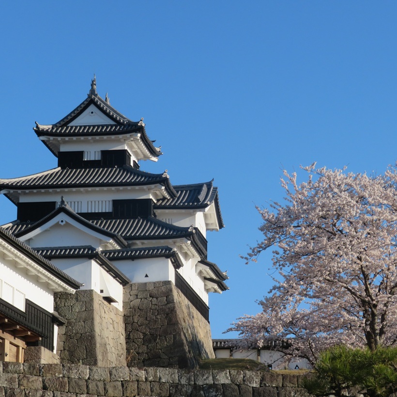 No.565【福島県】桜が見事な「白河小峰城」！日本一古い公園「南湖公園