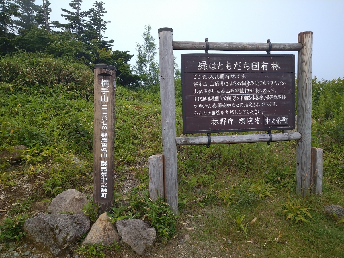 サクっと登山 志賀高原 横手山 Yamaaruki Naganoのブログ サクっと登山 志賀高原 横手山 Yamaaruki Naganoのブログ