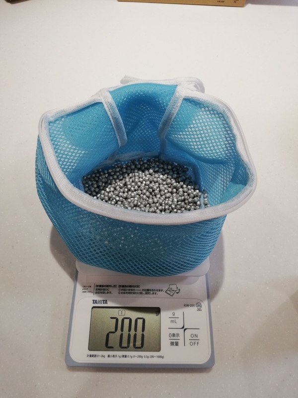 洗濯ネットに入れる