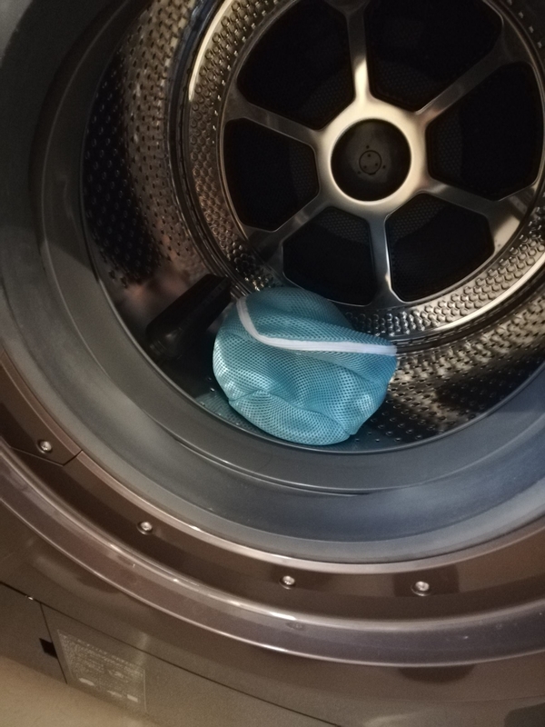 洗濯機の中