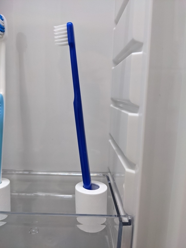 歯ブラシを入れた状態