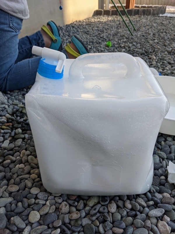 シャボン液の完成