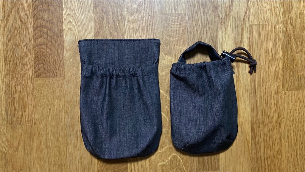 大人が使う移動ポケット 今日これ作りました
