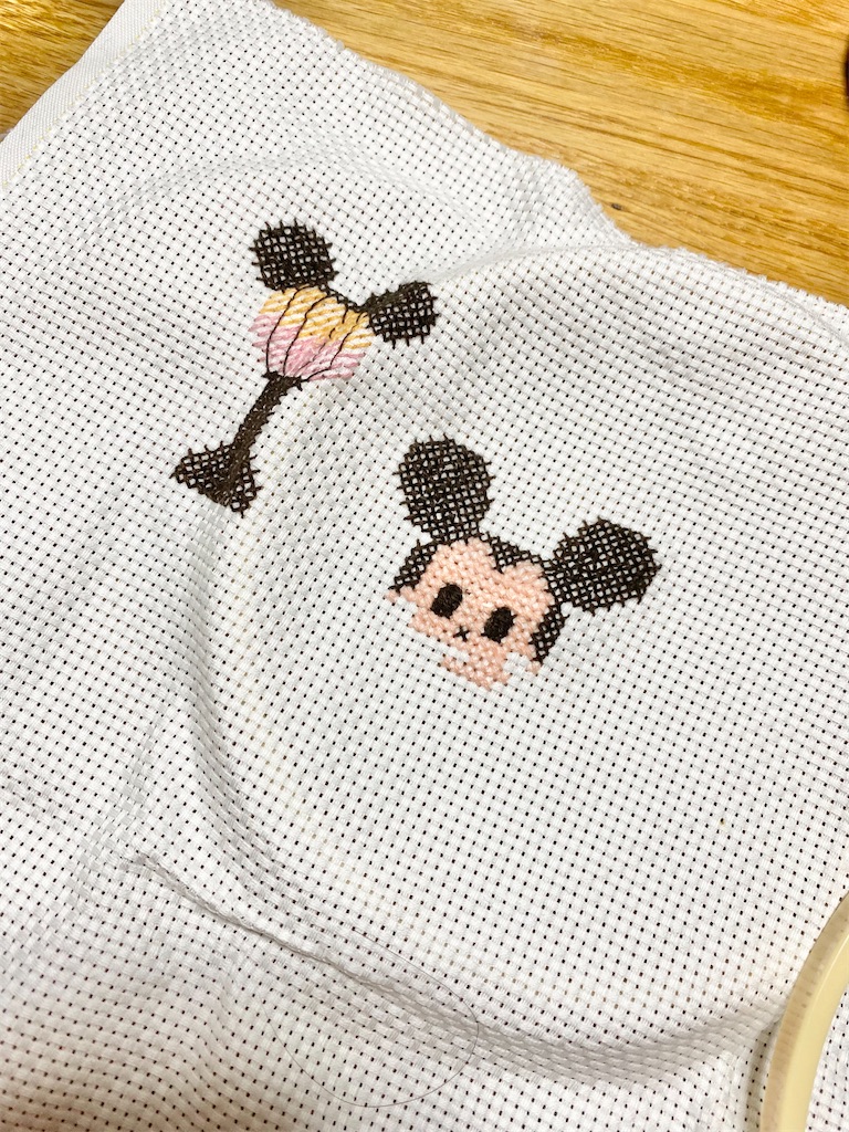 クロスステッチ刺繍をしました 今日これ作りました クロスステッチ刺繍をしました 今日これ作りました