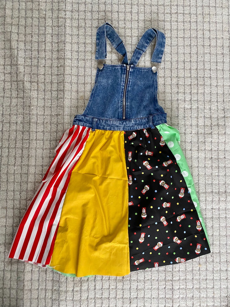 サロペットのリメイク③ - 今日これ作りました。