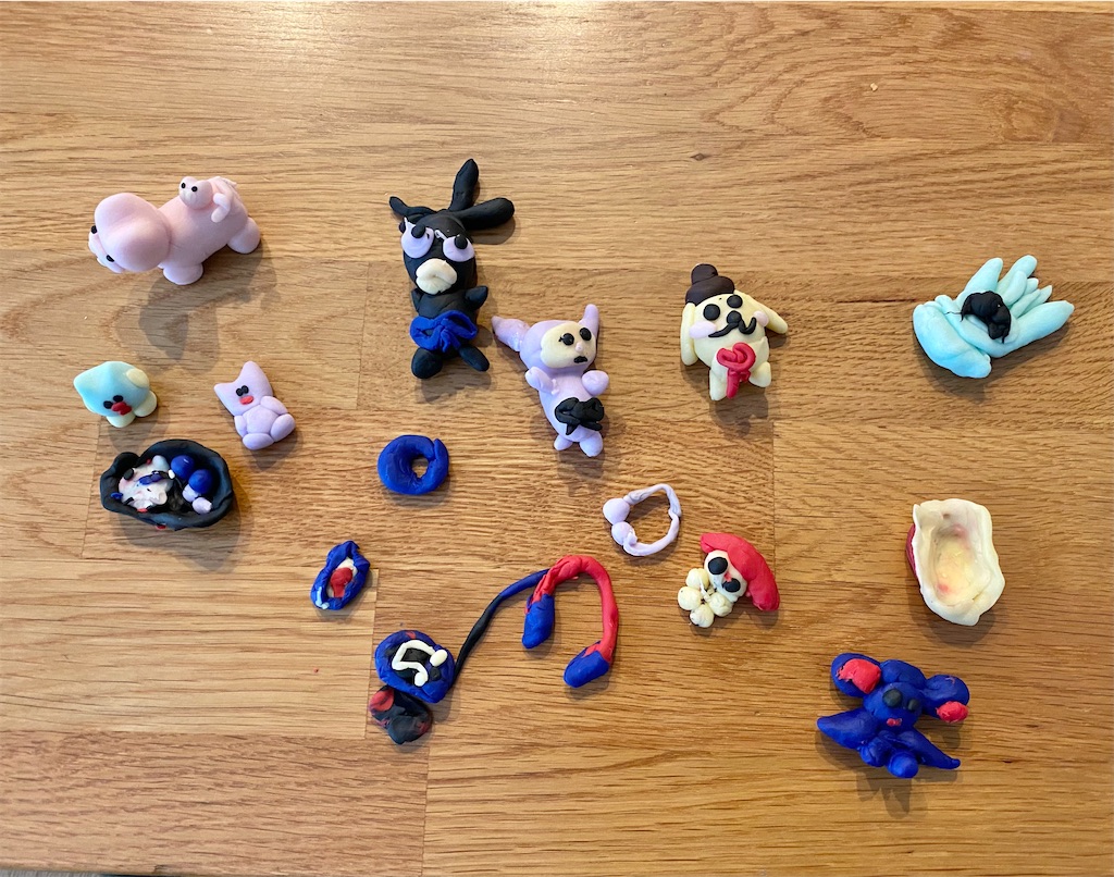 樹脂粘土可愛いベビー 人気，最新作 ハンドメイド樹脂粘土ベビー ミニ