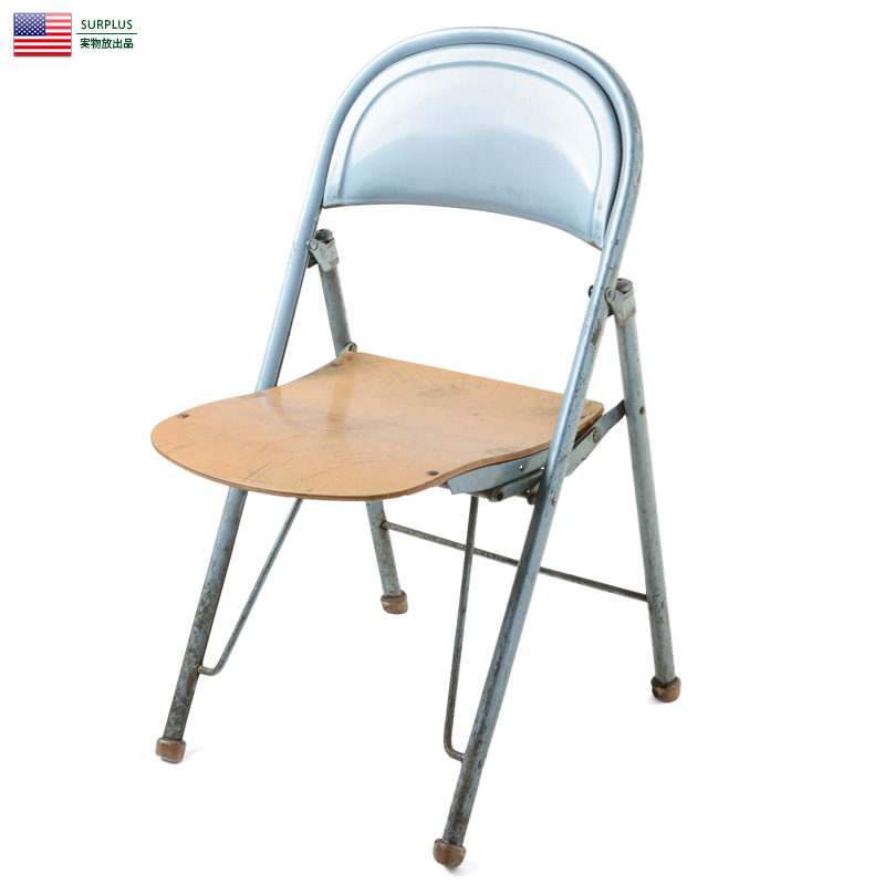 米軍 American Seating製 1940’s フォールディングチェア 価格:12,800円|タップで商品ページへ|