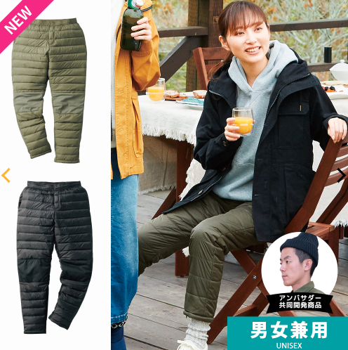 ワークマン×山田耕史「ウォッシャブルフュージョンダウン ライト ワークマン×山田耕史「ウォッシャブルフュージョンダウン ライト