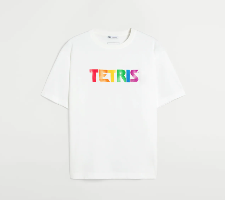 Amazon | 84年から楽しさを積み重ねてきたテトリス Tシャツ | T