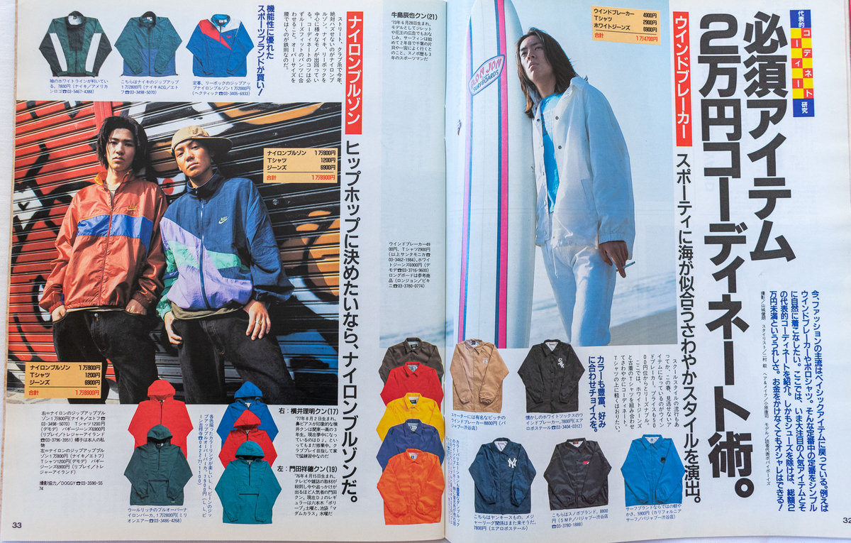 1996年POPEYE】ストリートファッションは背景にカルチャーがあるから