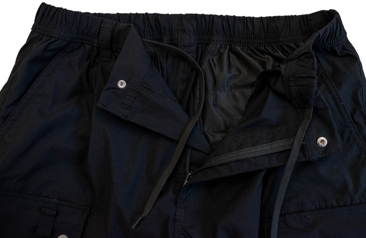 オニテックスクロスランダーカーゴパンツ ブラック2枚 ひベージュ1枚