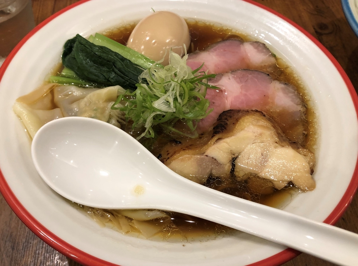 麺宿 志いな　得製 醤油そば