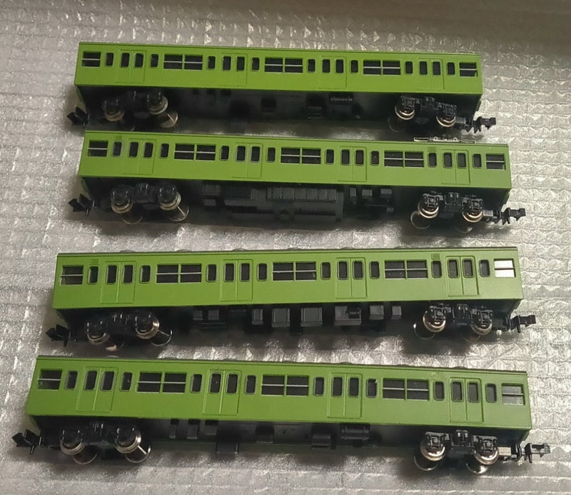非冷房の103系が完成 10両揃いました。 - レオナと鉄道