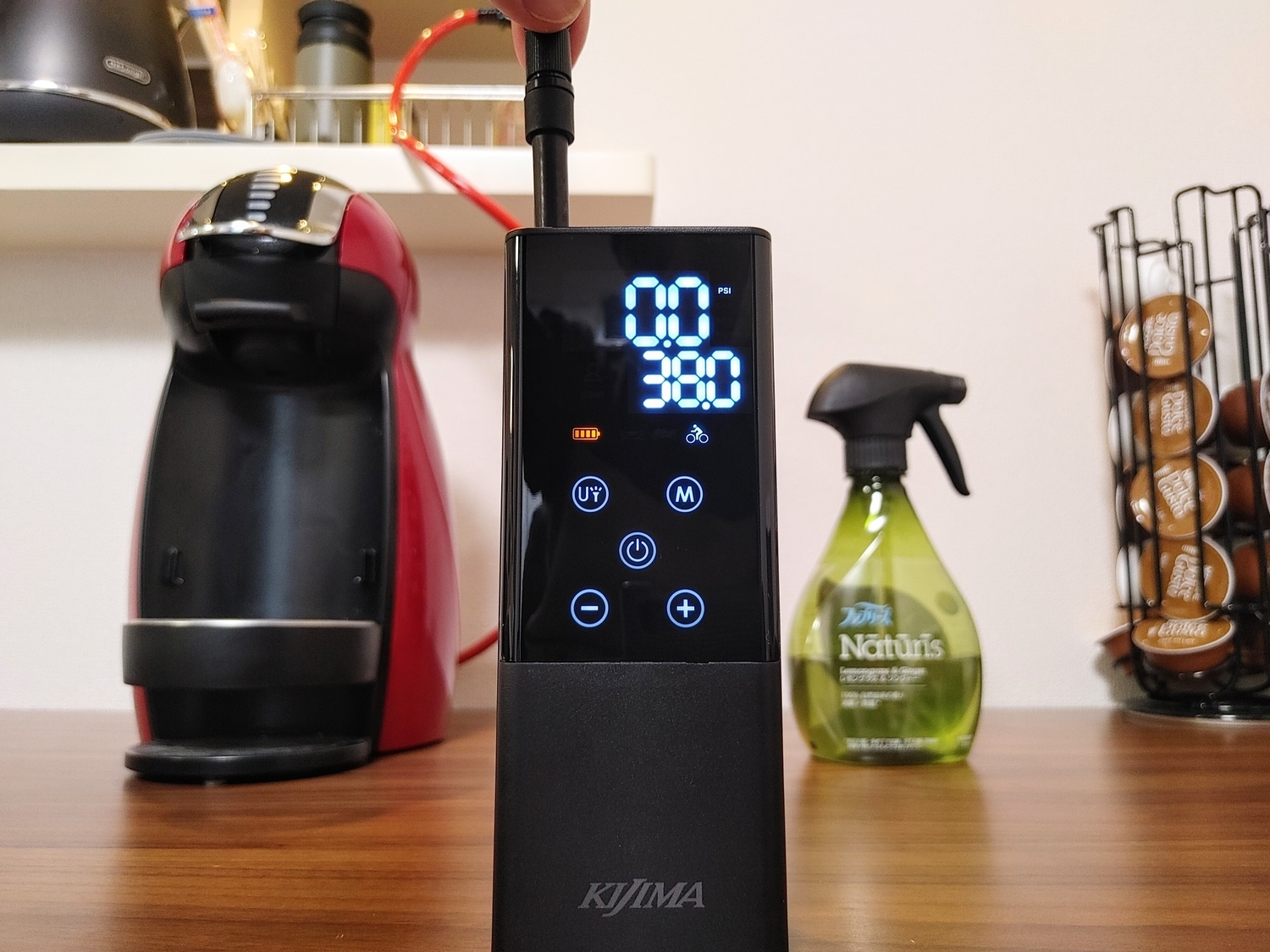 スマートエアポンプ　キジマ バイク】キジマの『スマートエアポンプ』を購入！ - バイクと