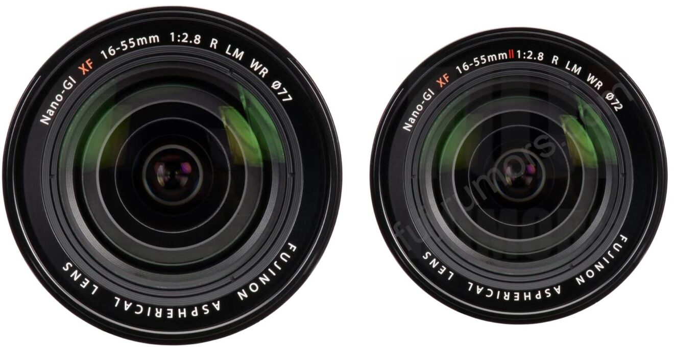 XF16-55mmF2.8 R LM WR(レンズフィルターおまけ) レンズ】 Fujinon「XF16-55mm f/2.8 II」のフィルターサイズ は