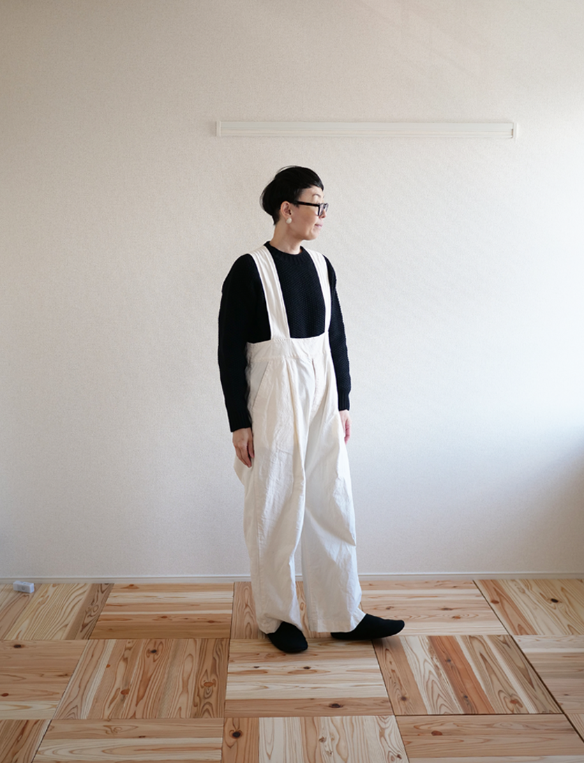 少ない服で着回す】Veritecoeur (ヴェリテクール) オーバーダイ