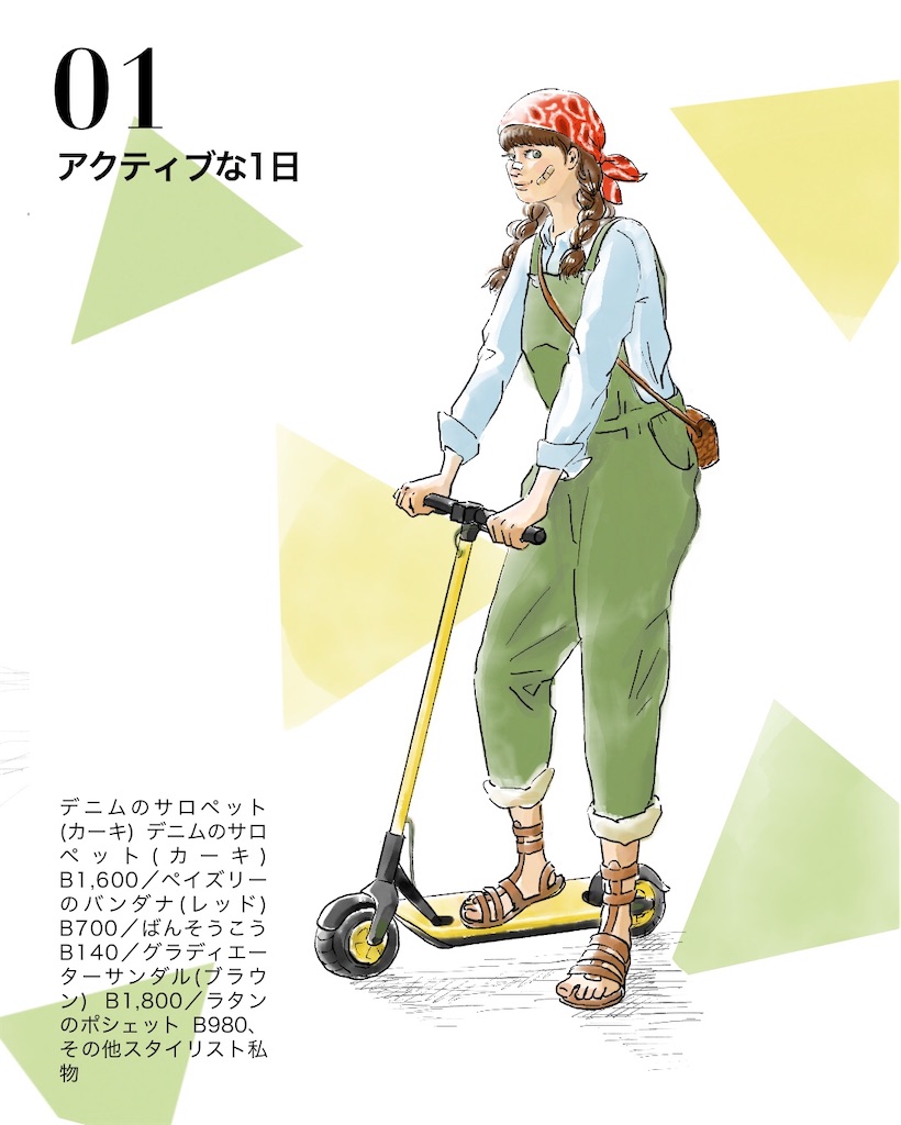 あつ森 ファッション雑誌 ーp1ー ちりつもイラストブログ