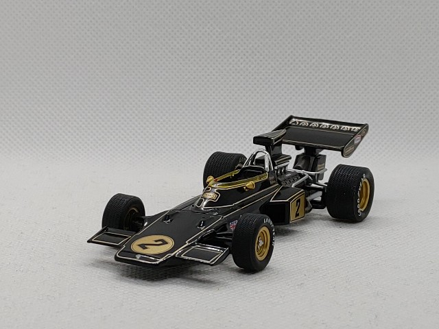 デアゴスティーニ隔週刊f1マシンコレクション第91号 ロータス72e 達のミニカーや頭文字dレースゲーム等についての独り言