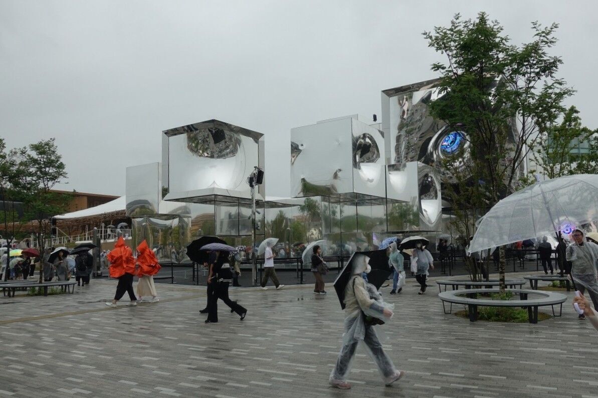 万博 null2 最終日 限定 枡 落合陽一 ヌルヌル ナオライモード ﾇﾙ庵