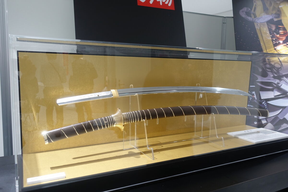 EXPO2025　大刀　刀　関の刃物　模造刀　万博　ミャクミャク　限定品　日本刀 ケチケチ旅行で楽しむ大阪・関西万博～岐阜県の日に展示された本関刀の