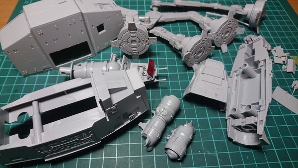 Part2】AT-AT 1/144スケール【ウェザリング】 - パチ組ぷらもSW