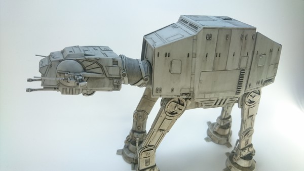 Part2】AT-AT 1/144スケール【ウェザリング】 - パチ組ぷらもSW