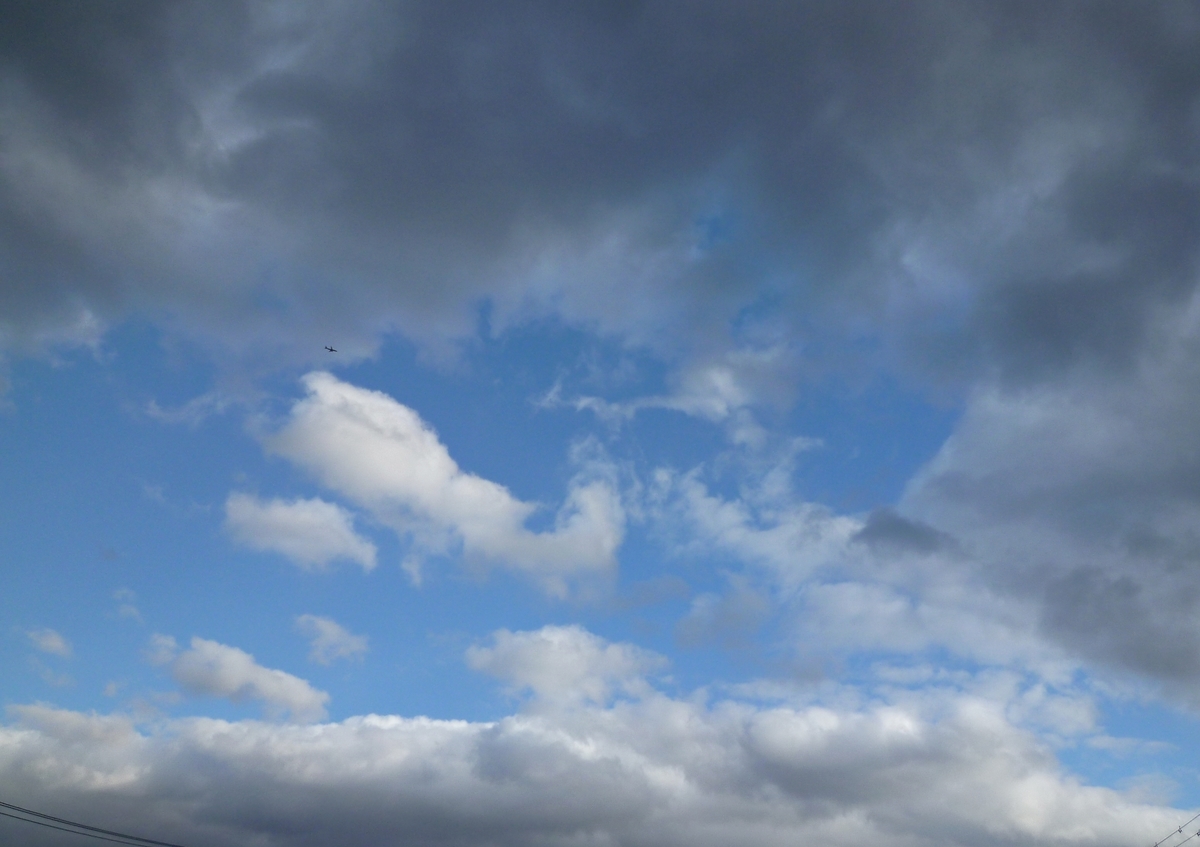 初冬の雲の美しさ