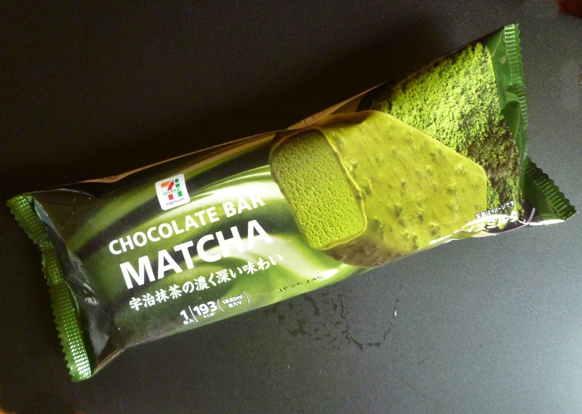 チョコレートバーMATCHA アイス