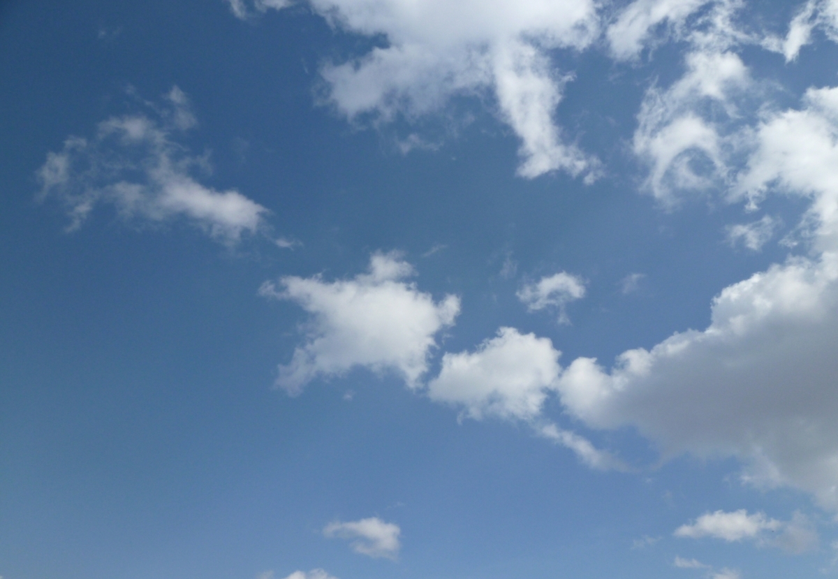 青天と雲