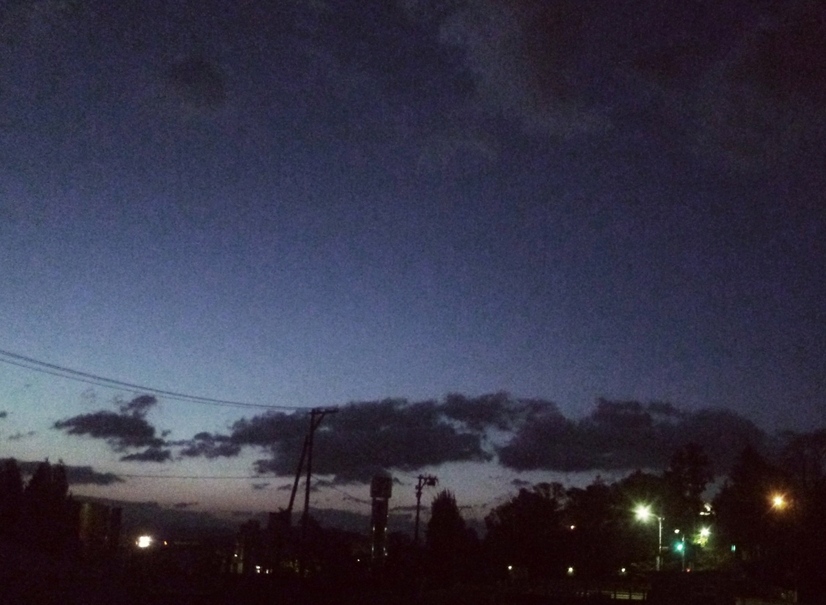 京の夜明け前