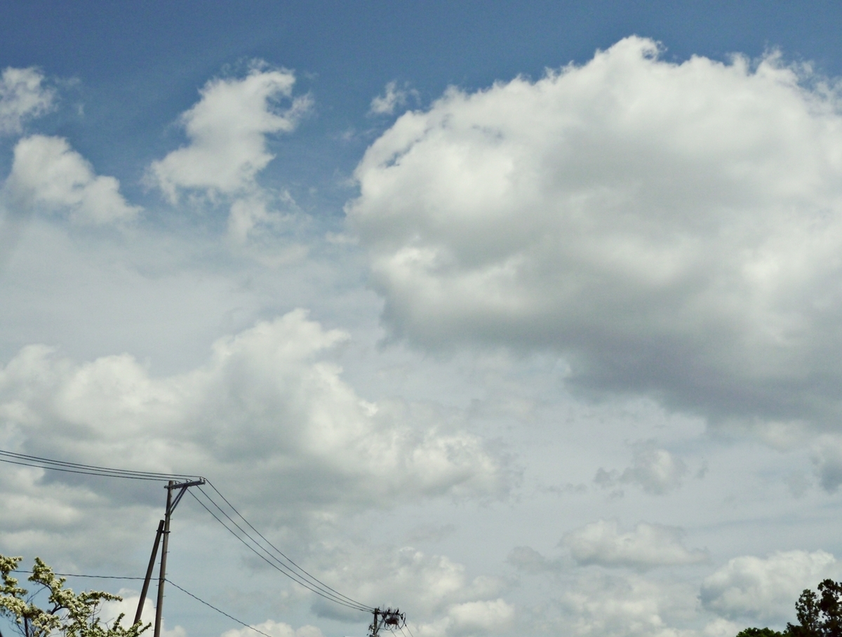 東の空