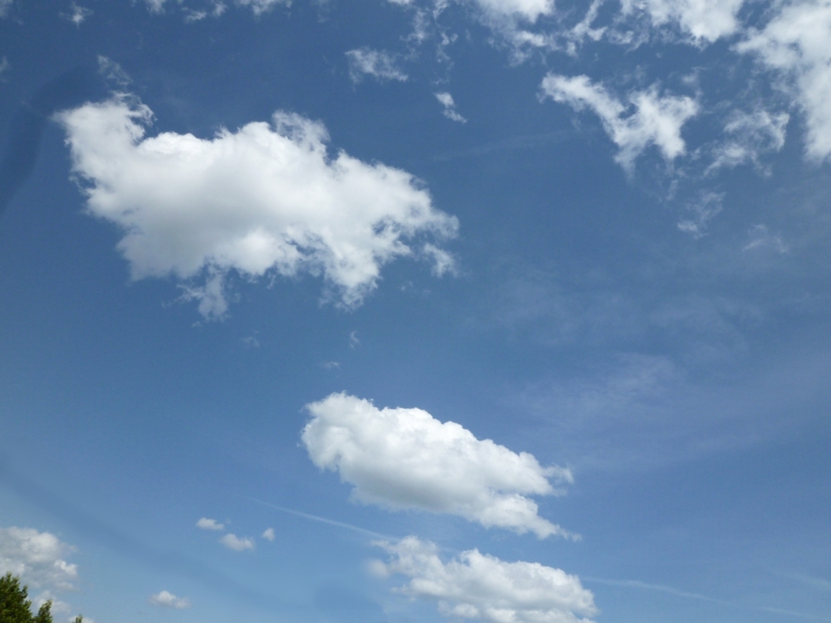 今日の空