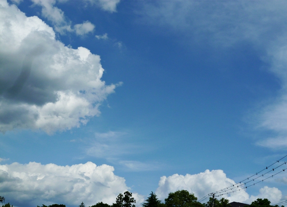 夏っぽい空
