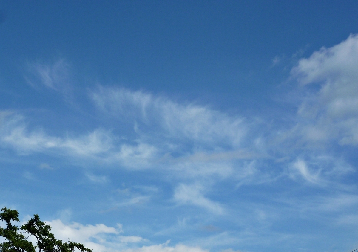 青空と雲