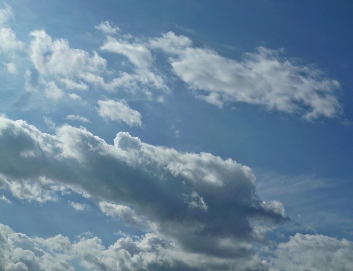 青空と雲