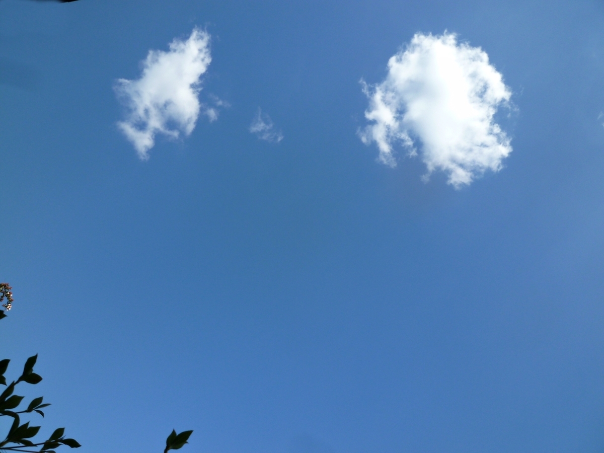 青空と雲