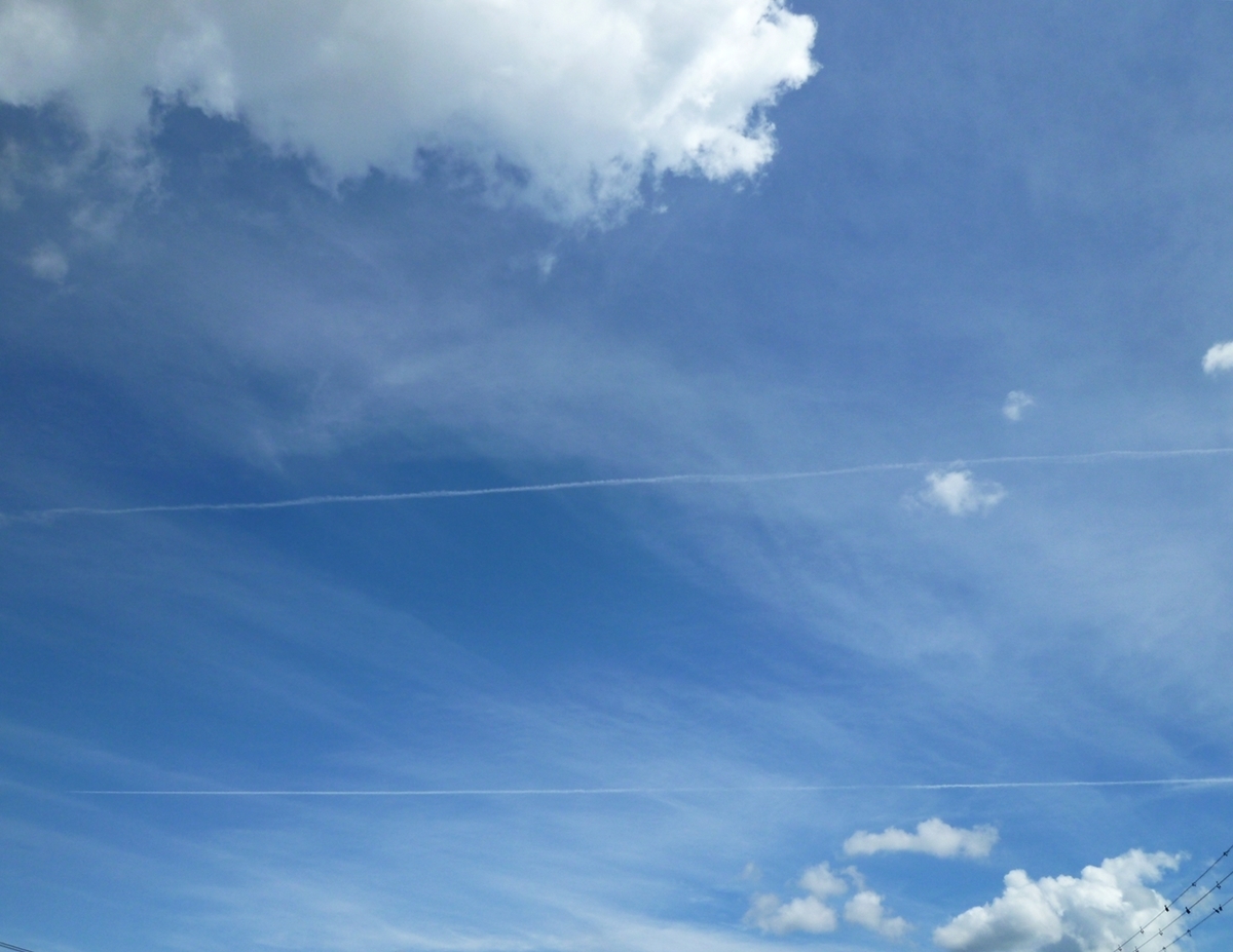 青空と雲