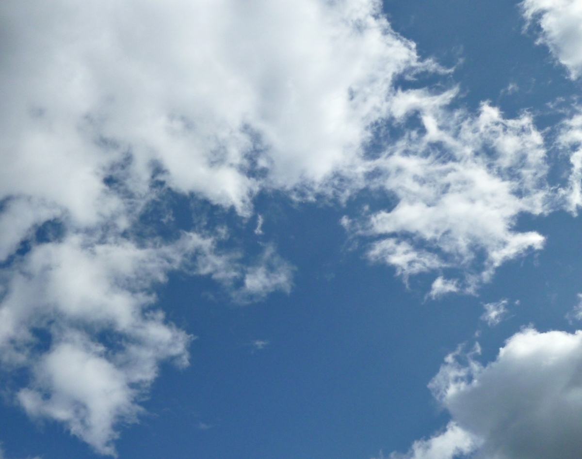 青空と雲