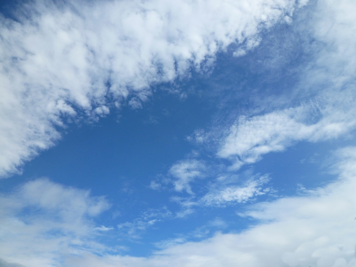 青空と雲