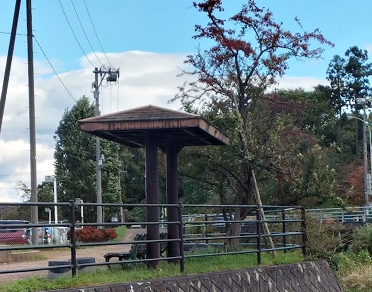 ベンチのある風景