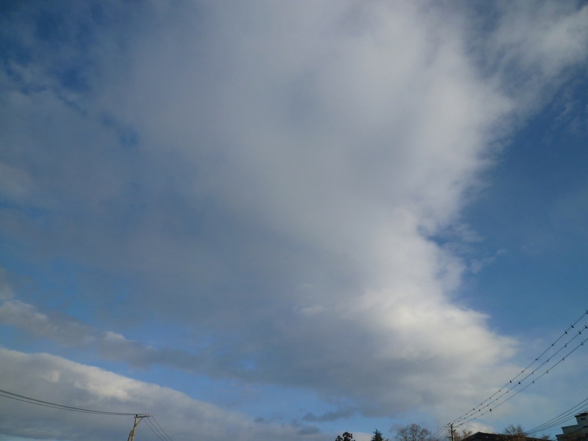 青空と雲