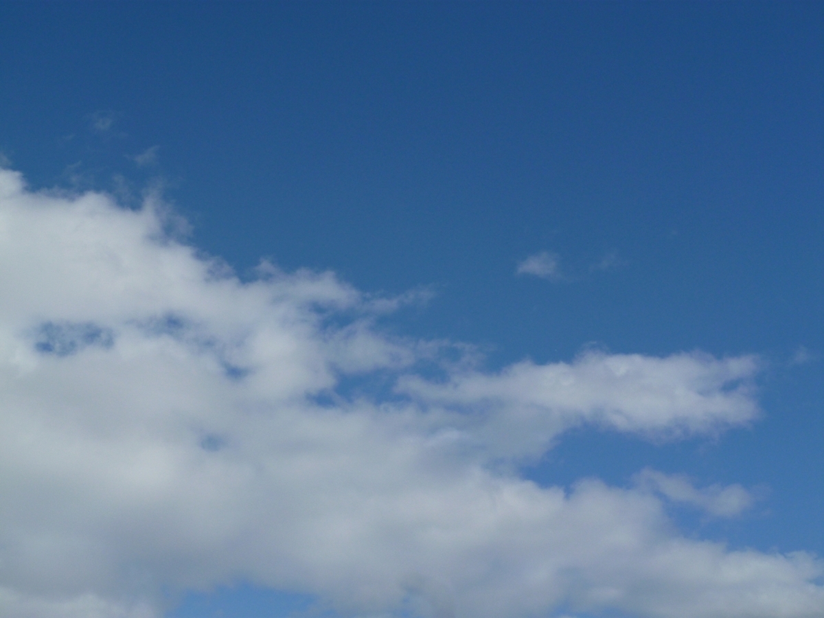 青空と雲