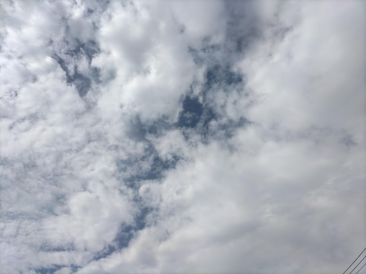 日曜日の空模様