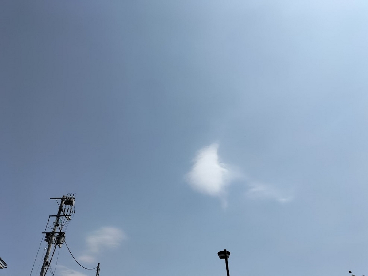 青空と白い雲