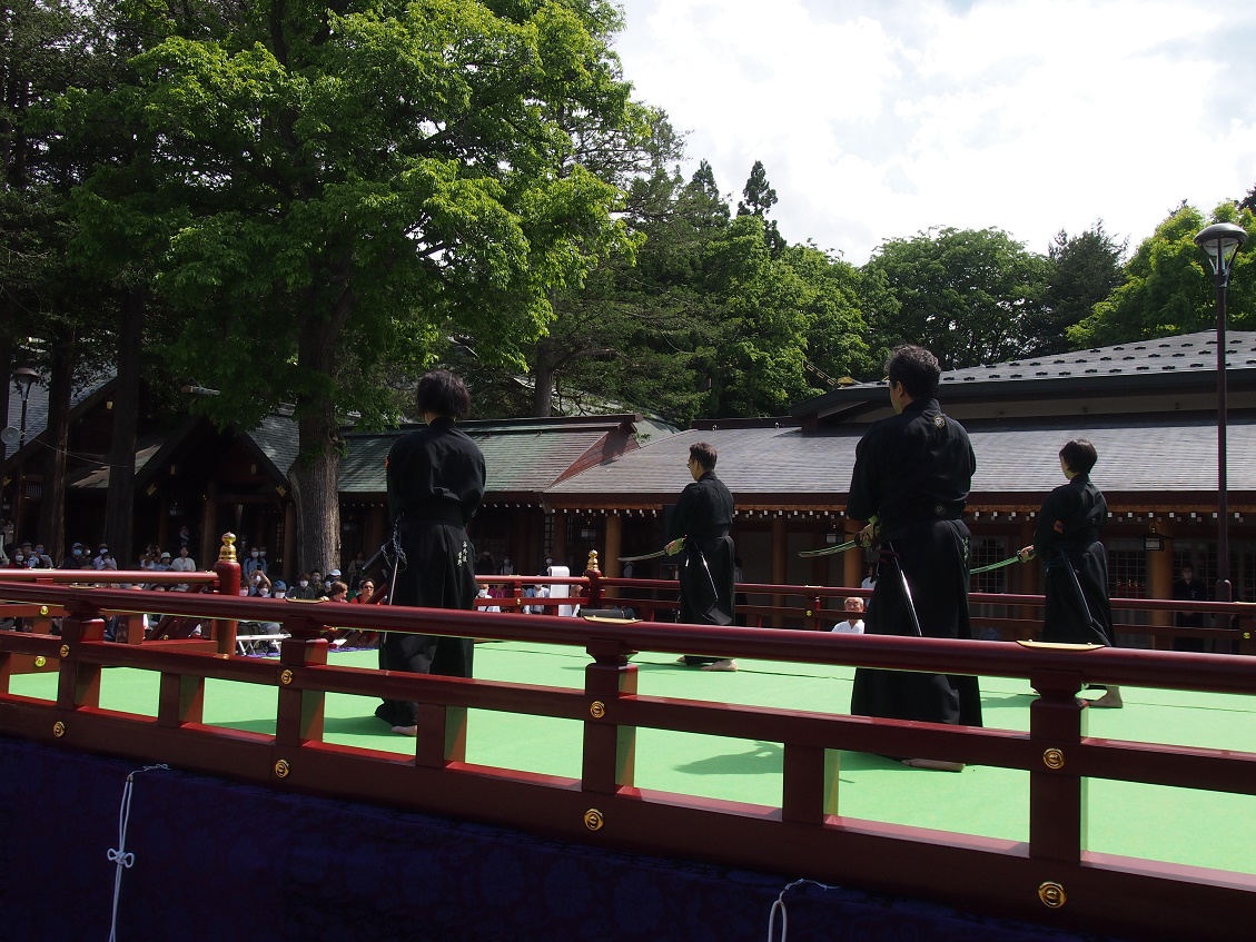 演武会レポート「北海道神宮例大祭 第42回奉納古武道演武」 - 武道ライター山里栄樹のブログ