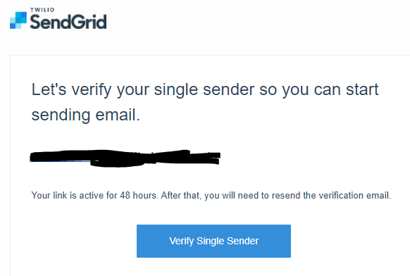 Node.js SendGrid Single SenderのVerifyまで - yamekodevの日記
