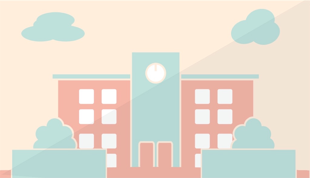 学校のイラスト