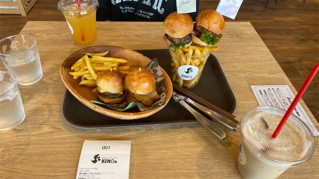 lunch picnic KINO&で食べたランチ